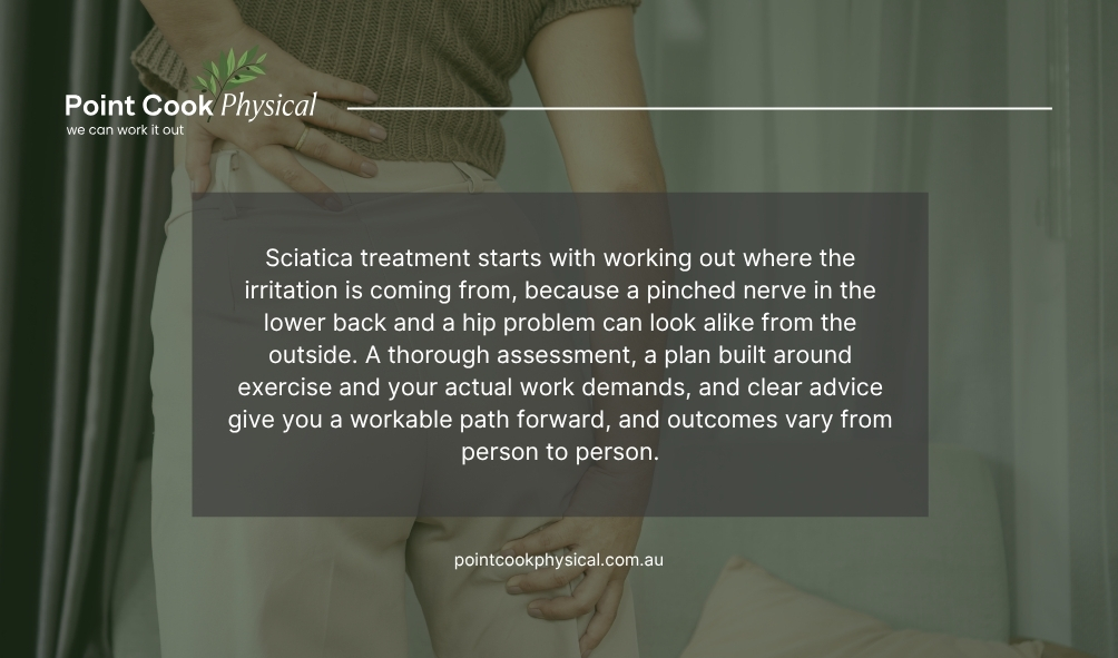 Sciatica: what's really causing that pain down your leg, and how to treat it 1 Sciatica Treatment - What's Causing Leg Pain | Point Cook Physical
